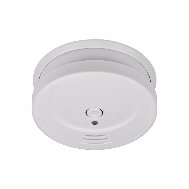 smoke detector brennenstuhl replaceable battery with logo