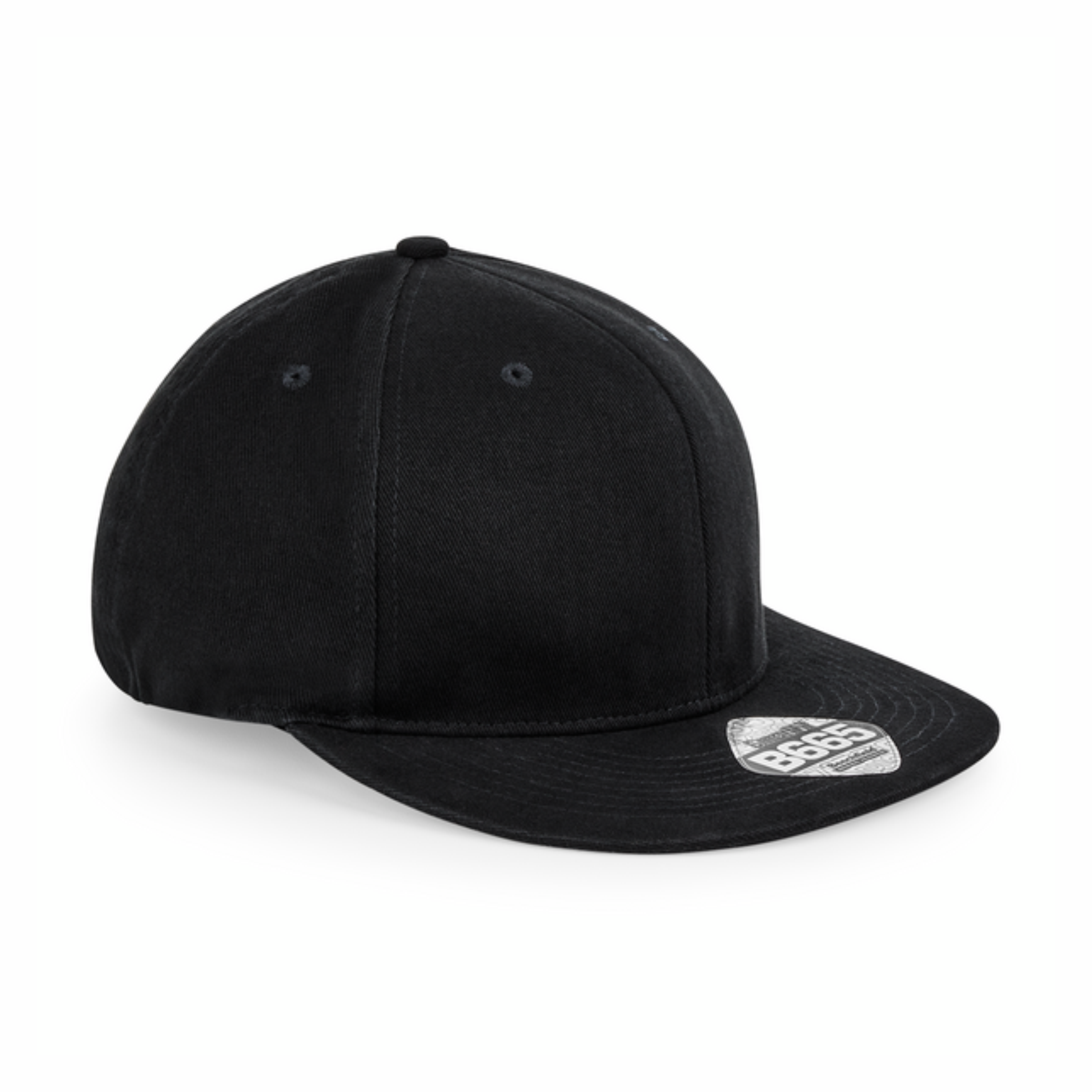 fitted cap 6 panel fixed stretch with logo