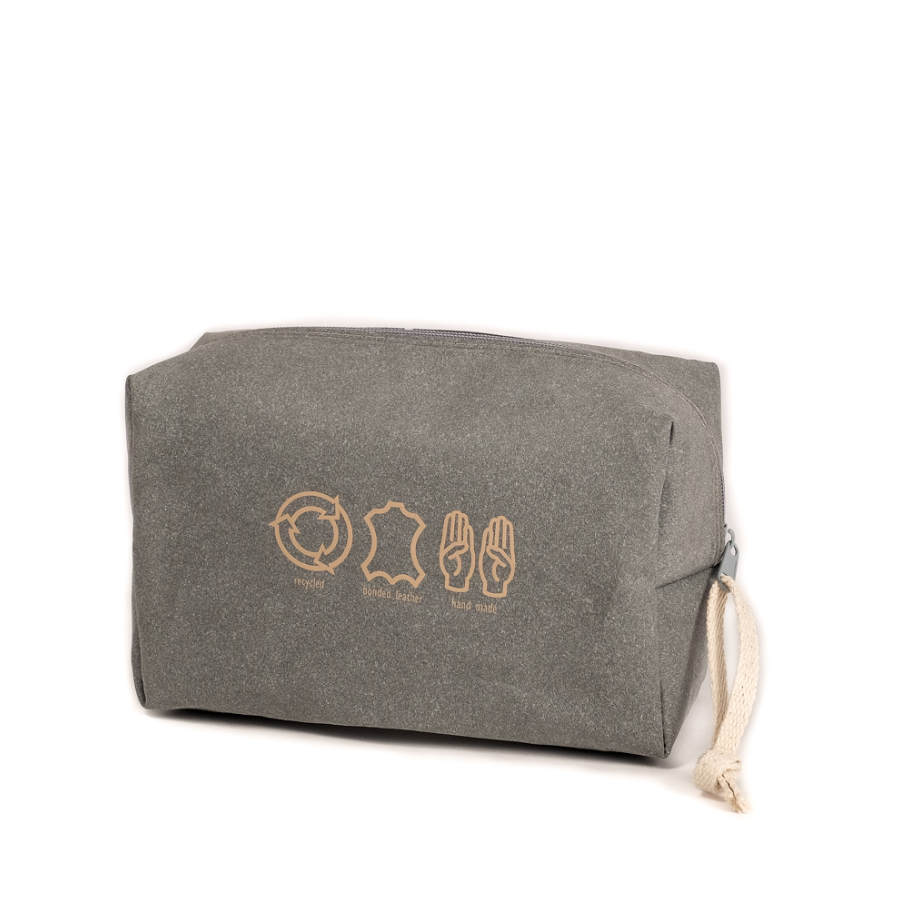 custom-made spacious cosmetic bag with logo