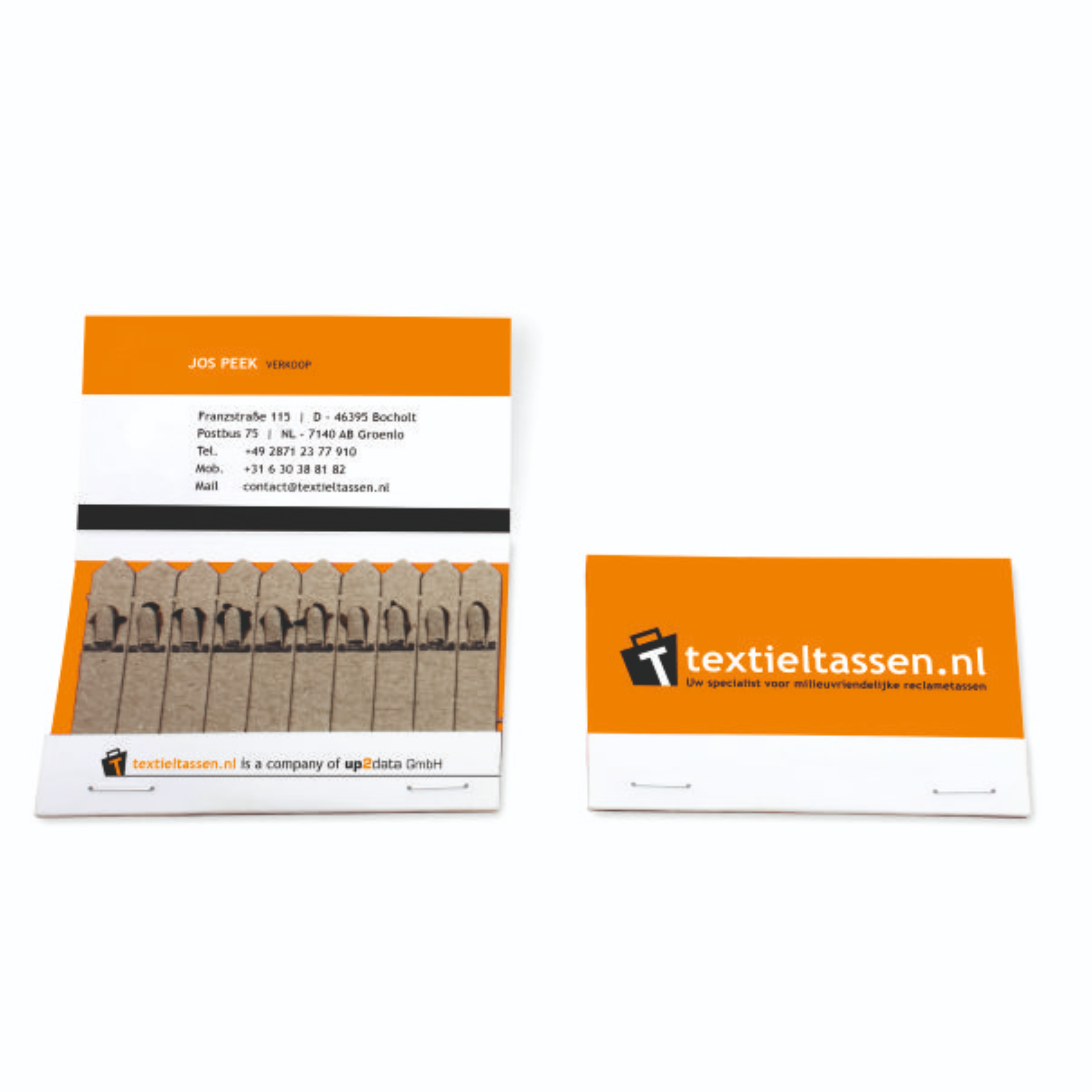 seed sticks 10 pcs pack - business card with logo