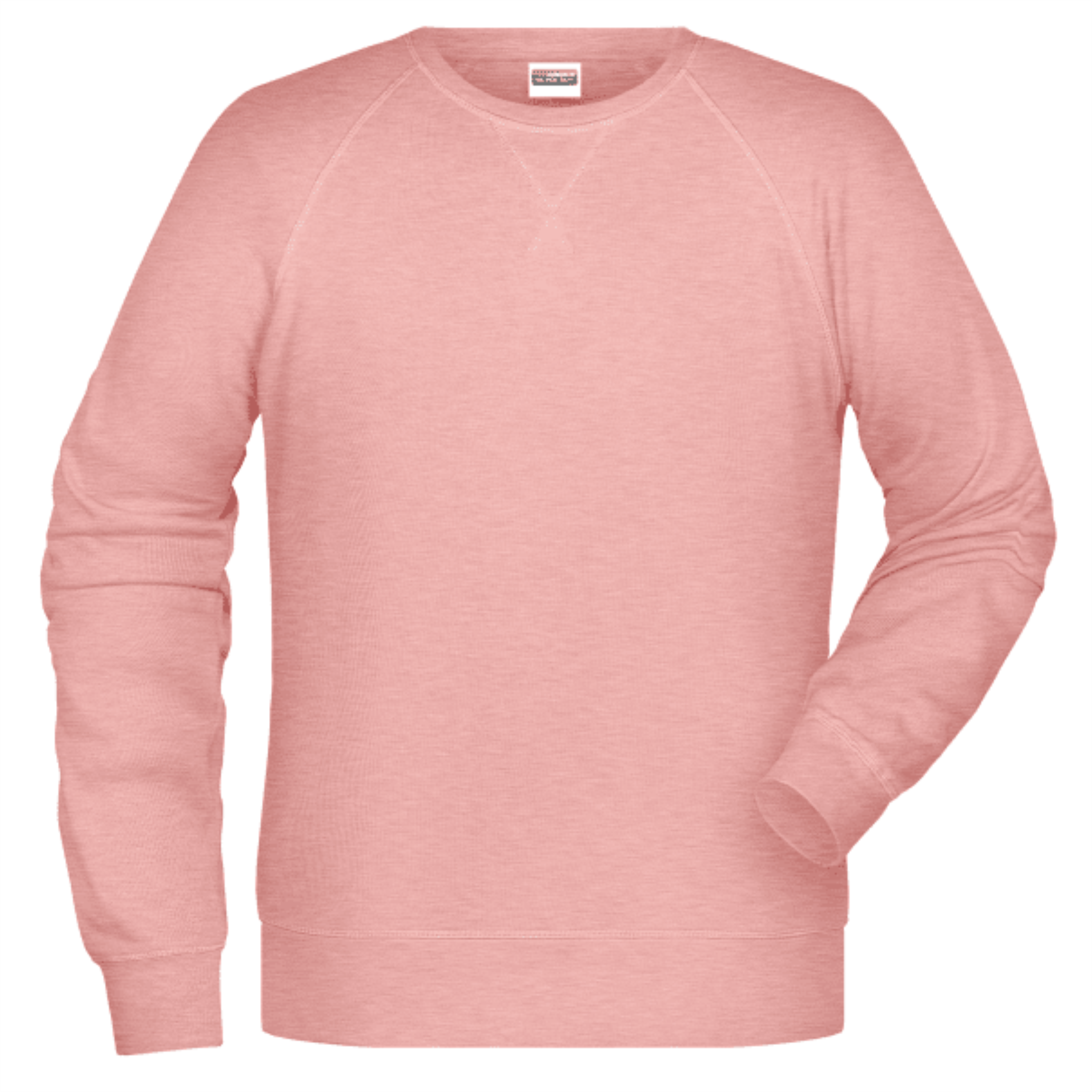 sweater u-neck organic men with logo