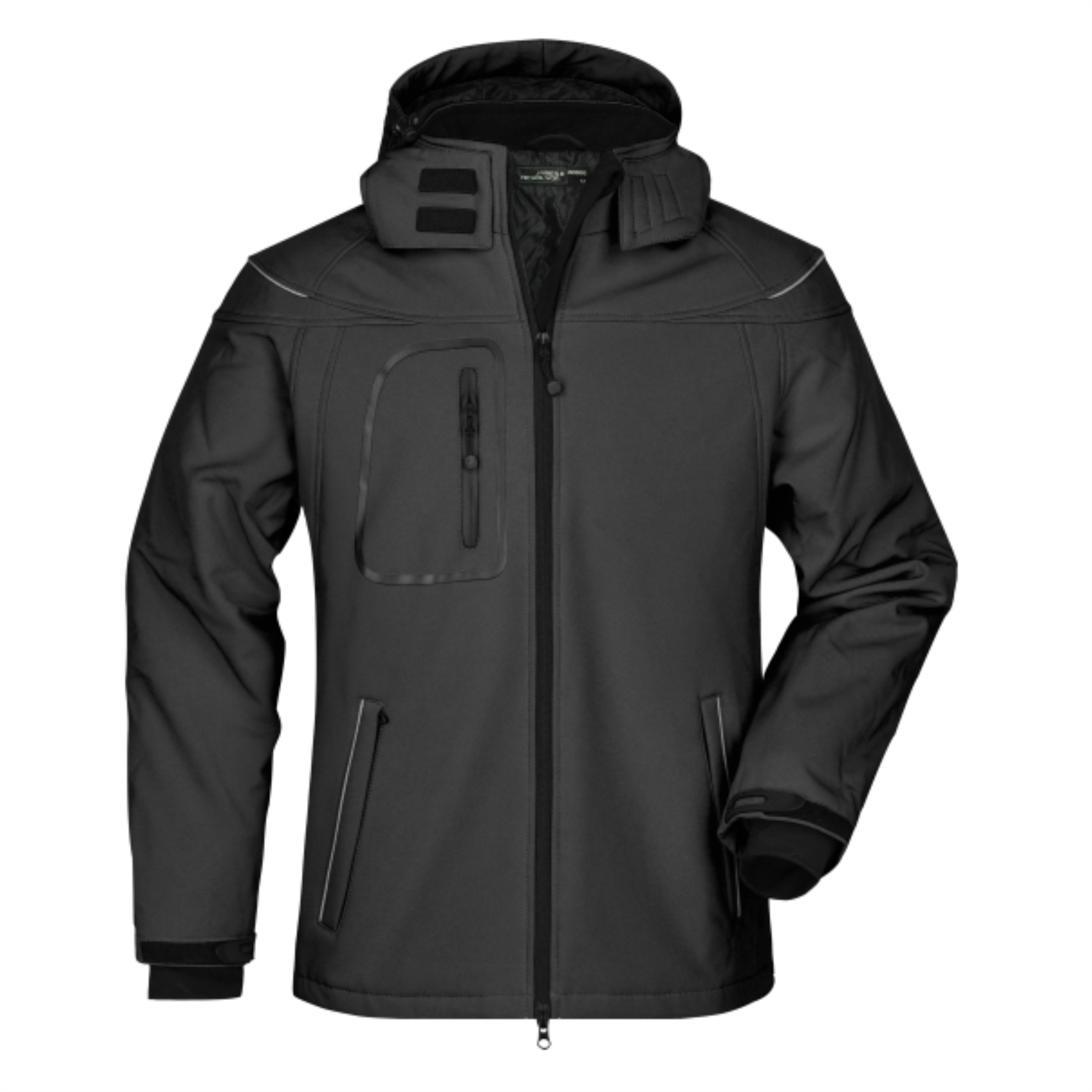 jacket winter softshell men with logo