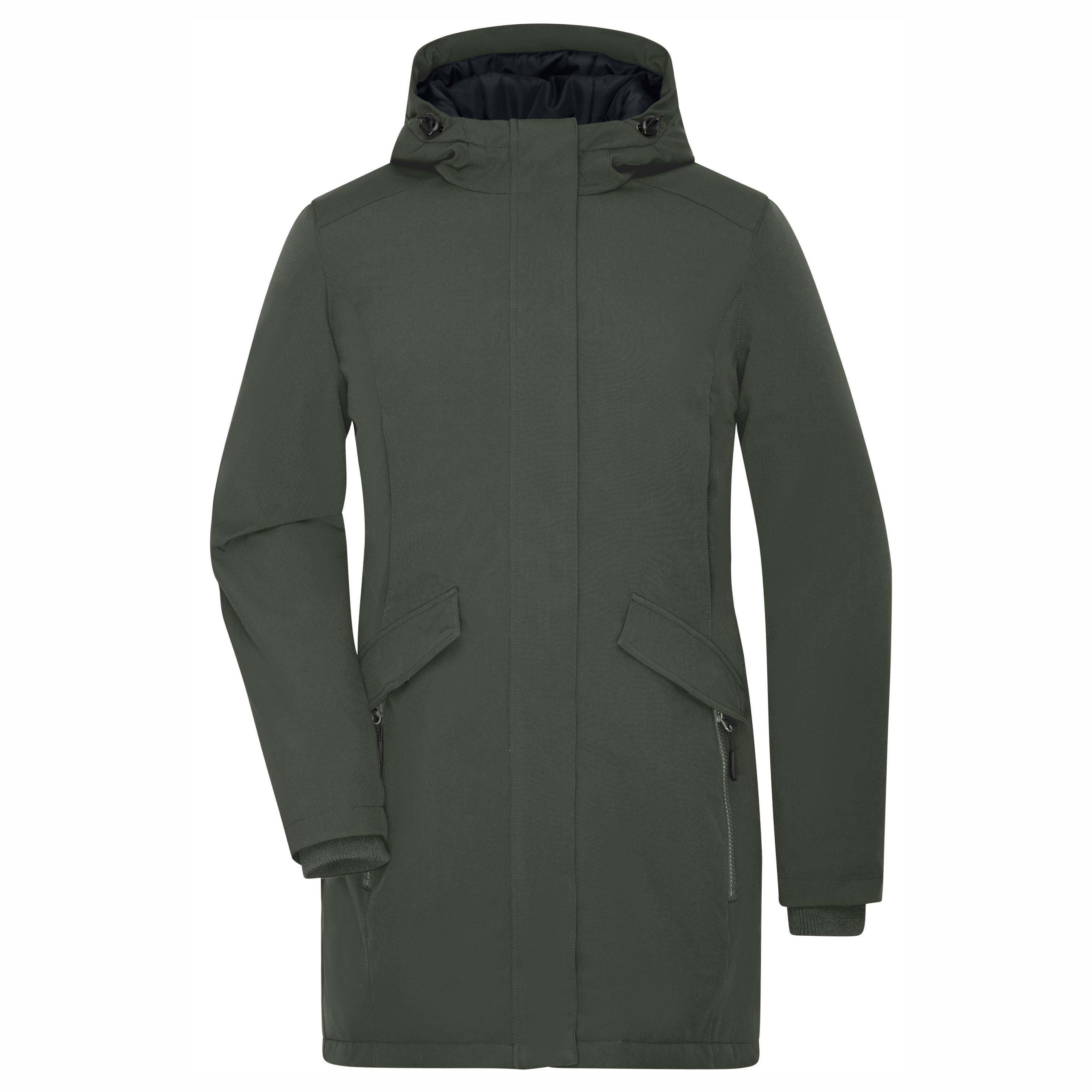 jope business parka naistele with logo