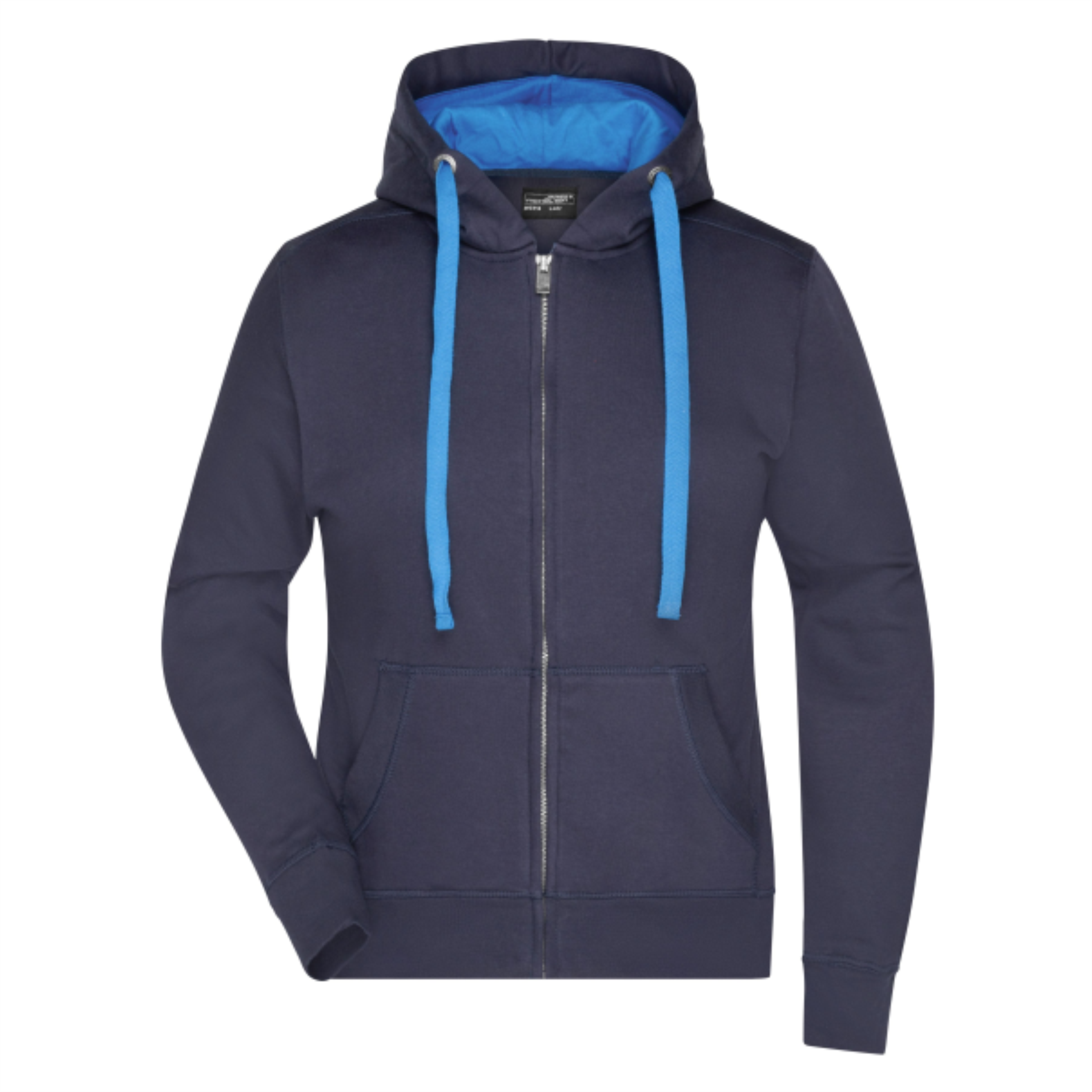 hoodie two-tone women with logo