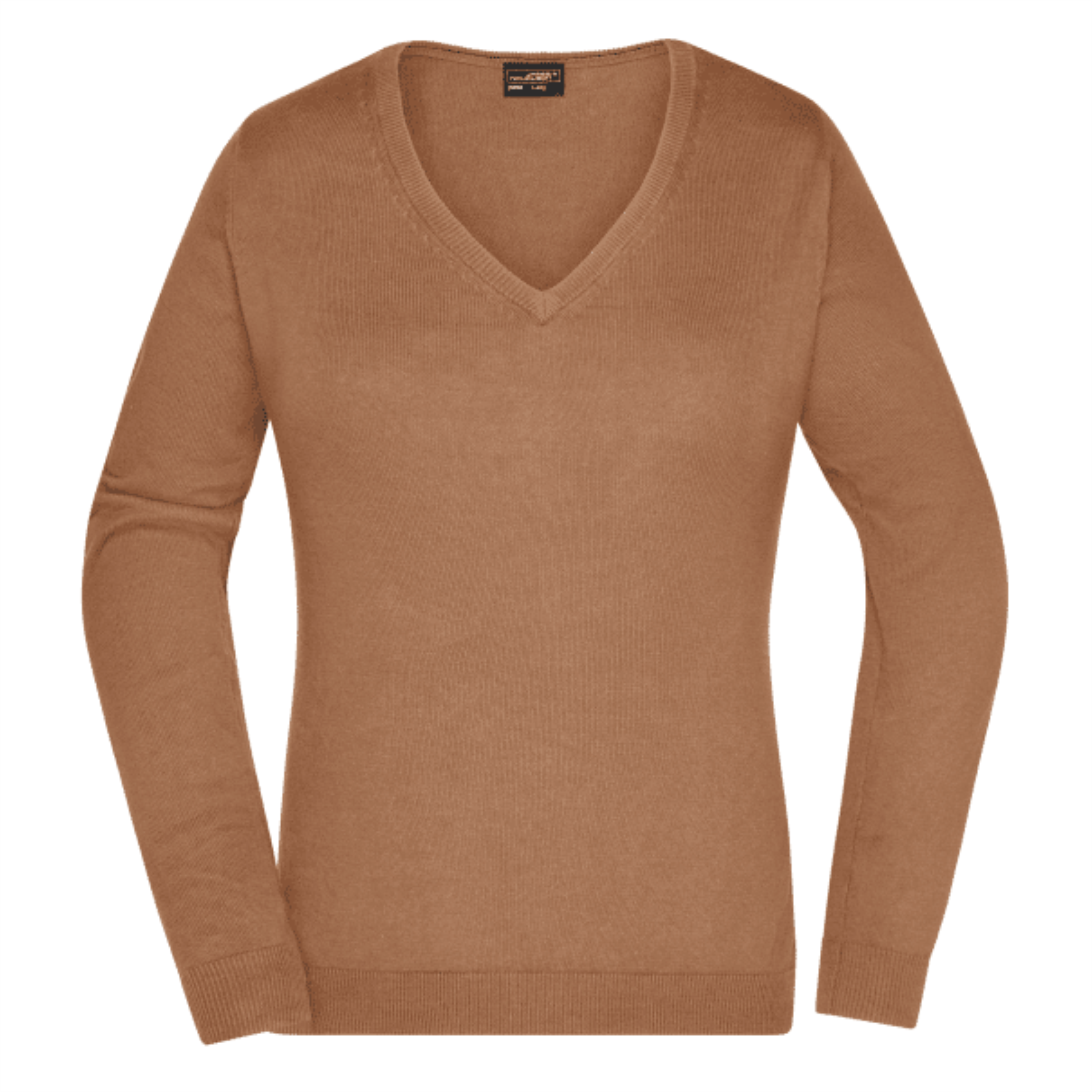 sweater v-neck women with logo