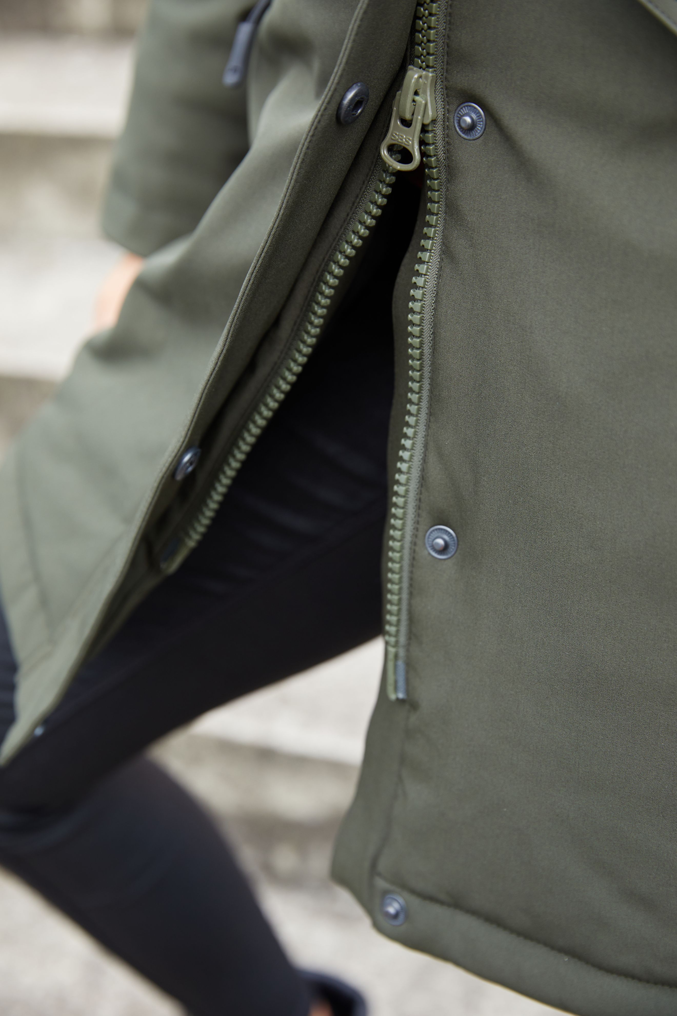 jope business parka naistele with logo