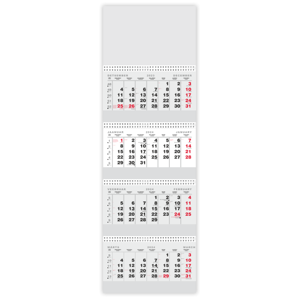 seinakalender trio maxi neljaosaline with logo