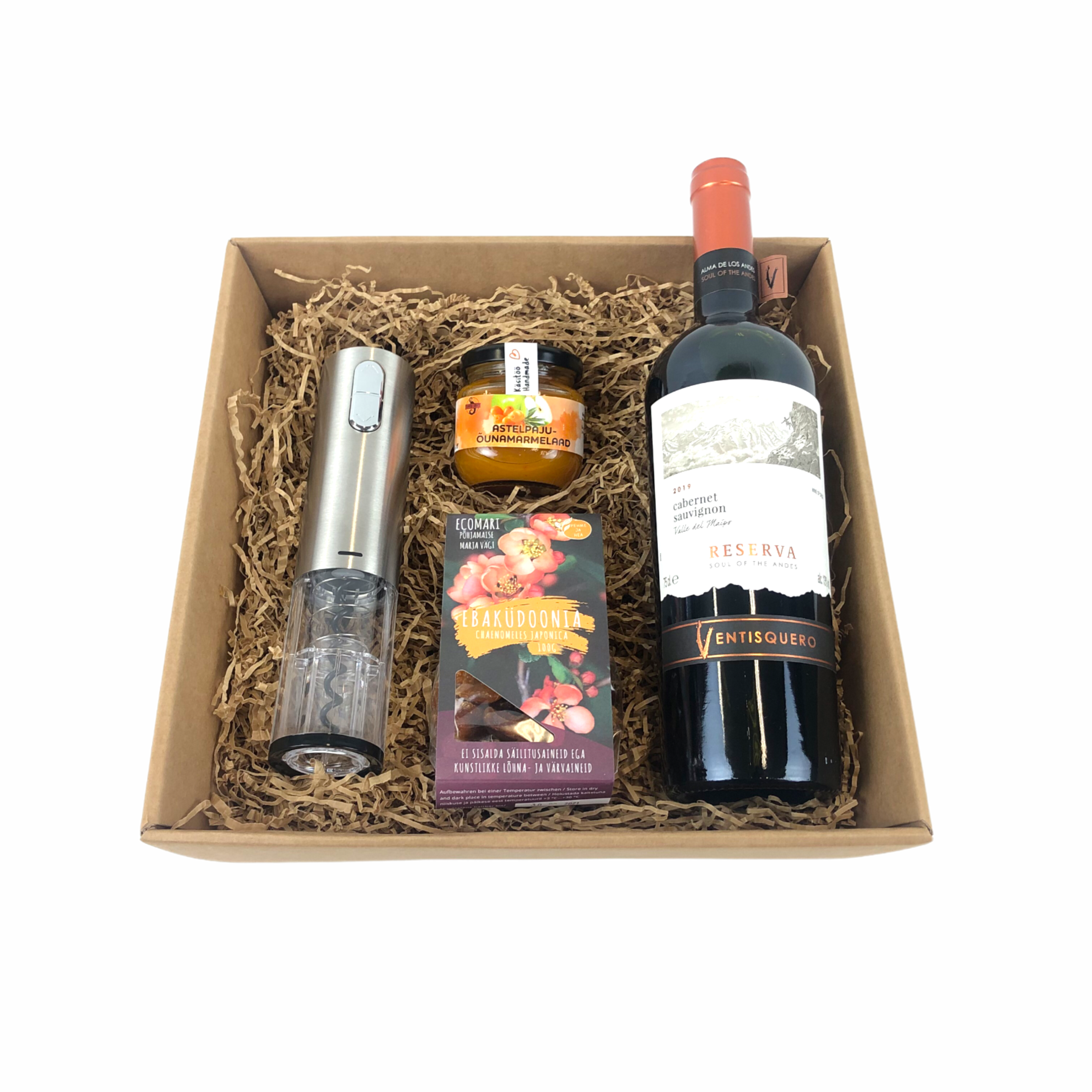 gift set electrical wine opener with logo