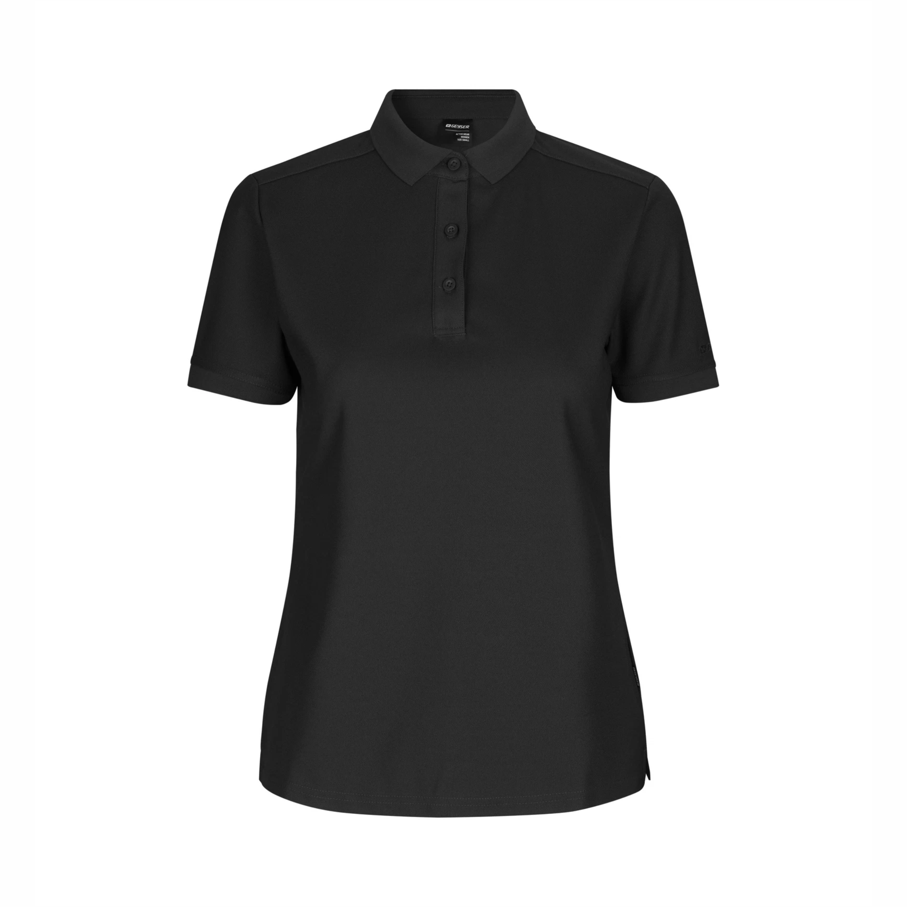 polo shirt functional geyser women with logo