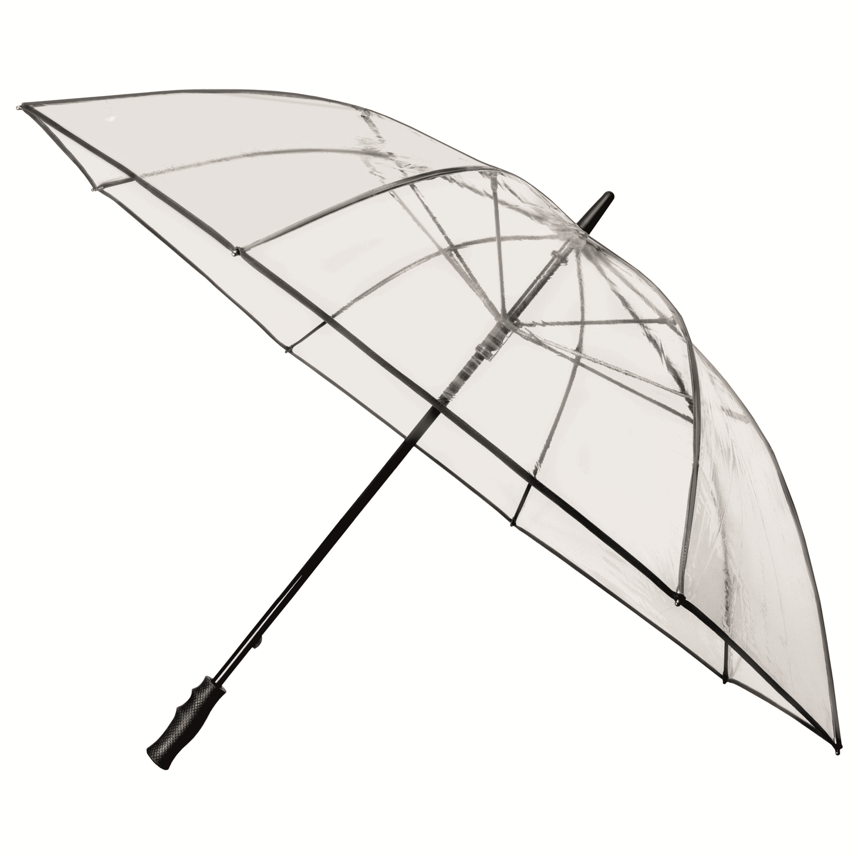 umbrella ø120 cm transparent with logo