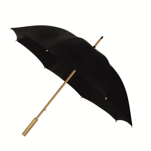 umbrella ø102 cm bamboo eco with logo