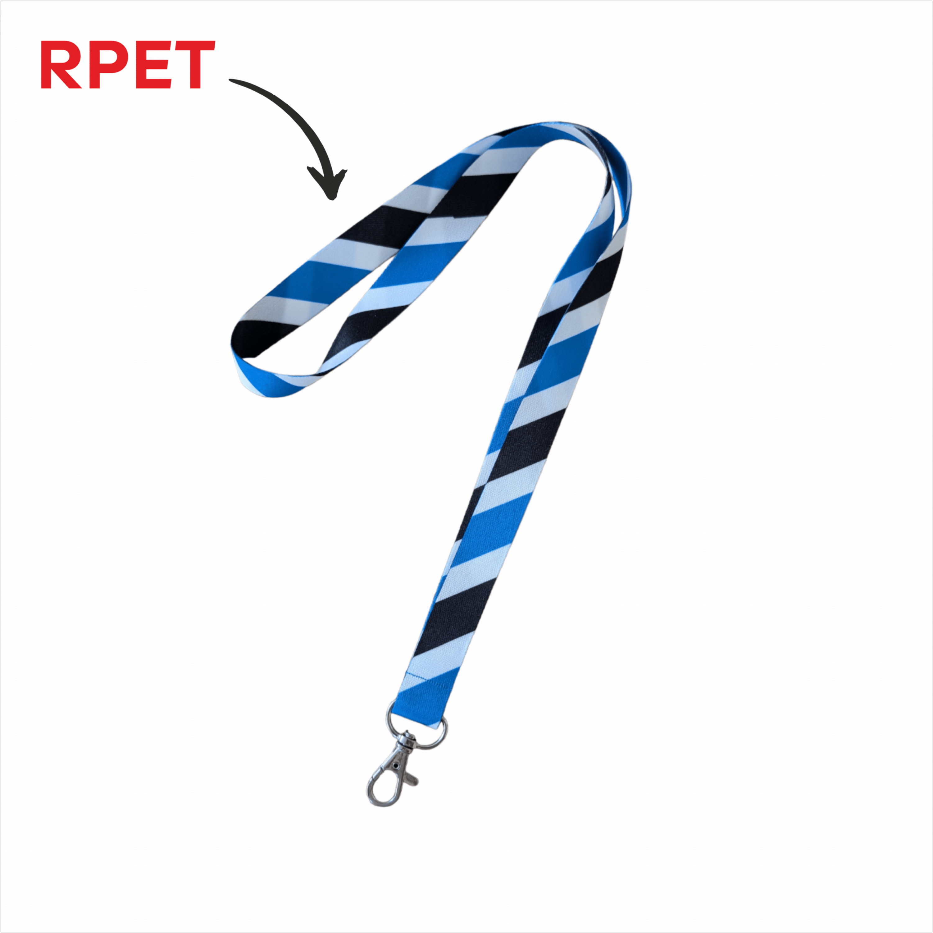 lanyard sublimation with pattern with logo