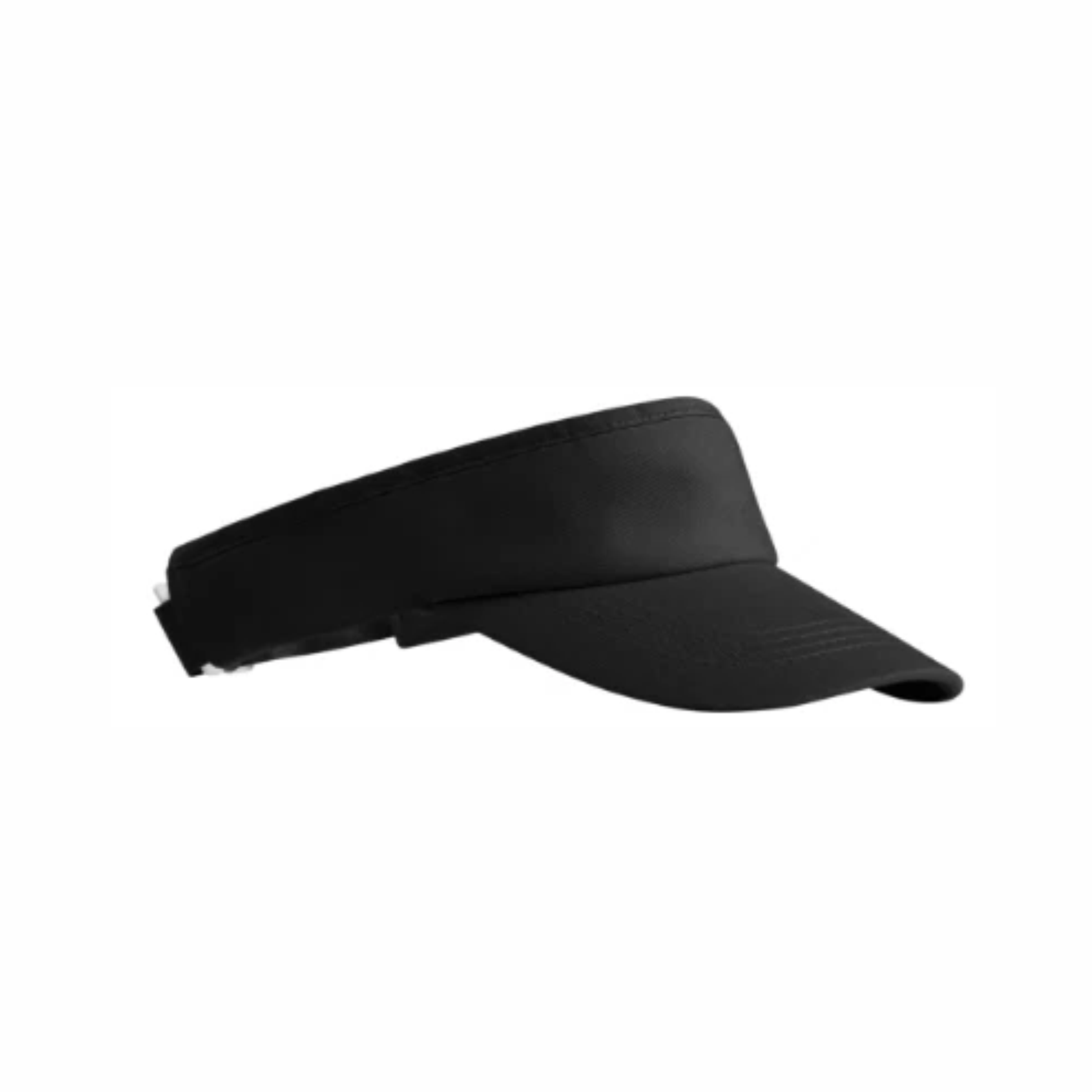 cap 1 panel strapback sunvisor with logo