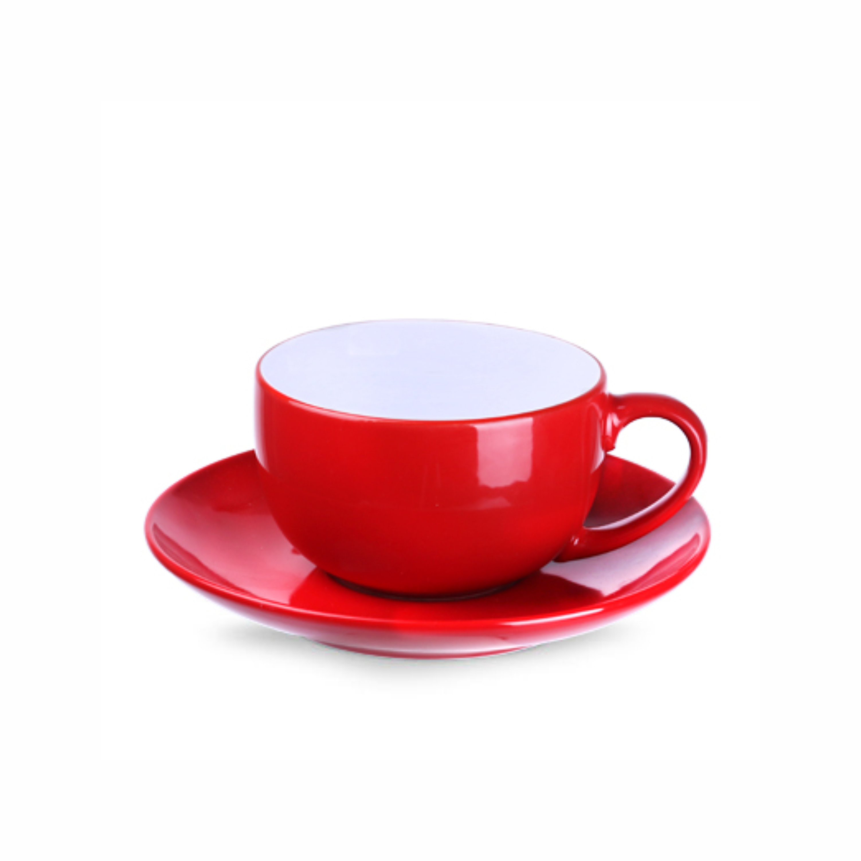 cup with a saucer sonata 220 ml with logo