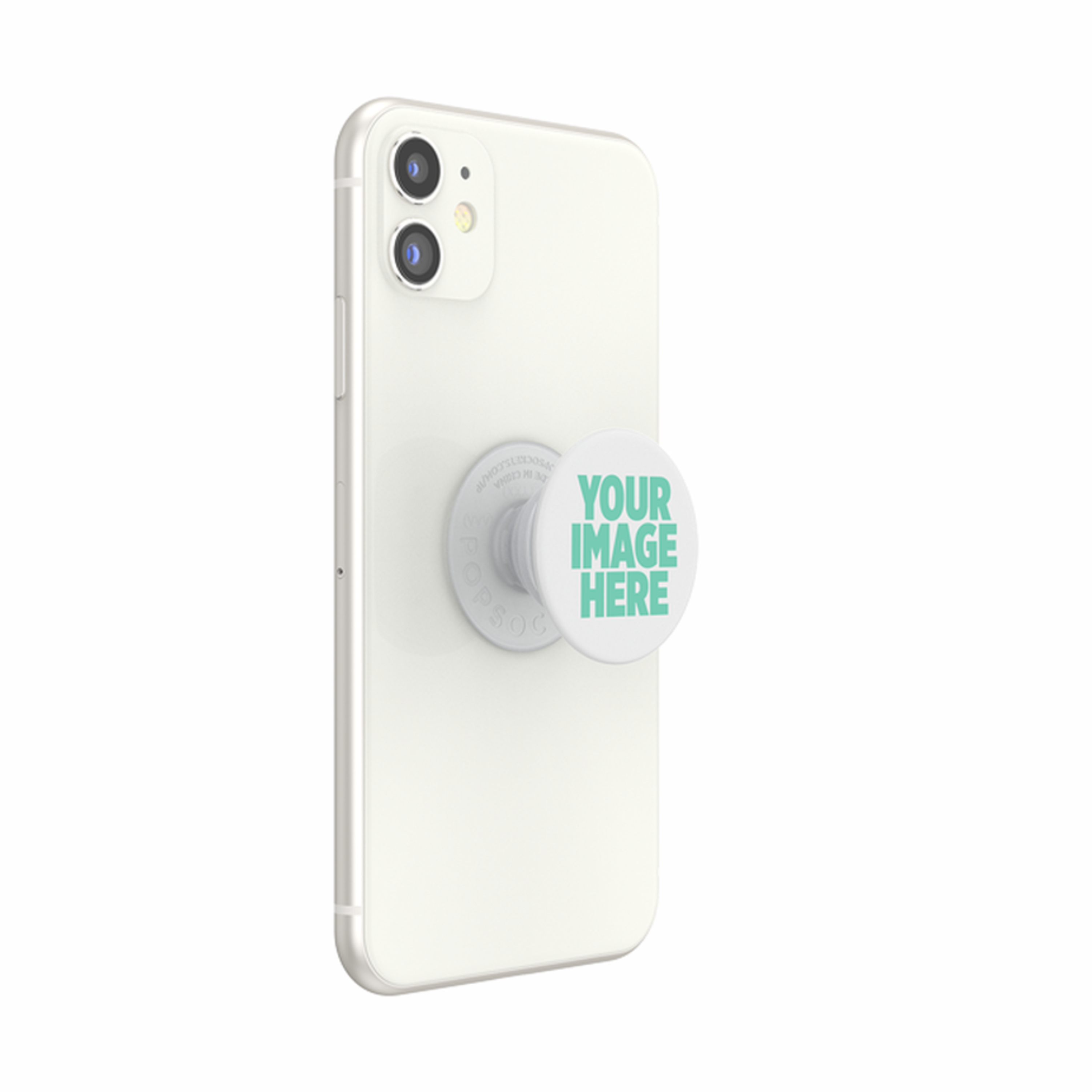 phone holder popsocket - plant based with logo