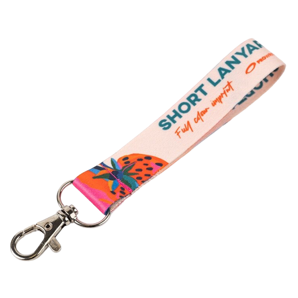 keyring textile with logo