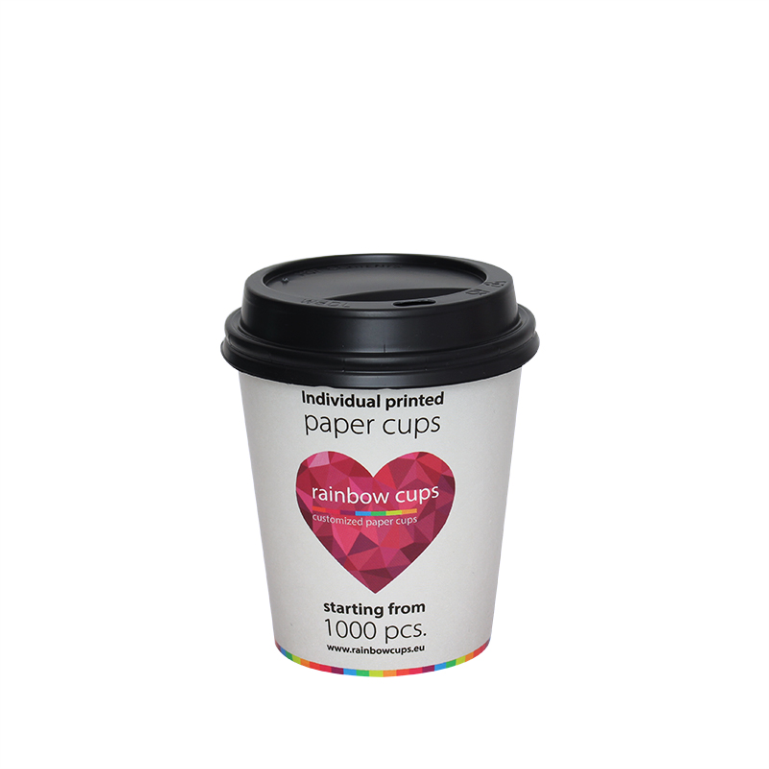 coffee cup paper 250 g with logo