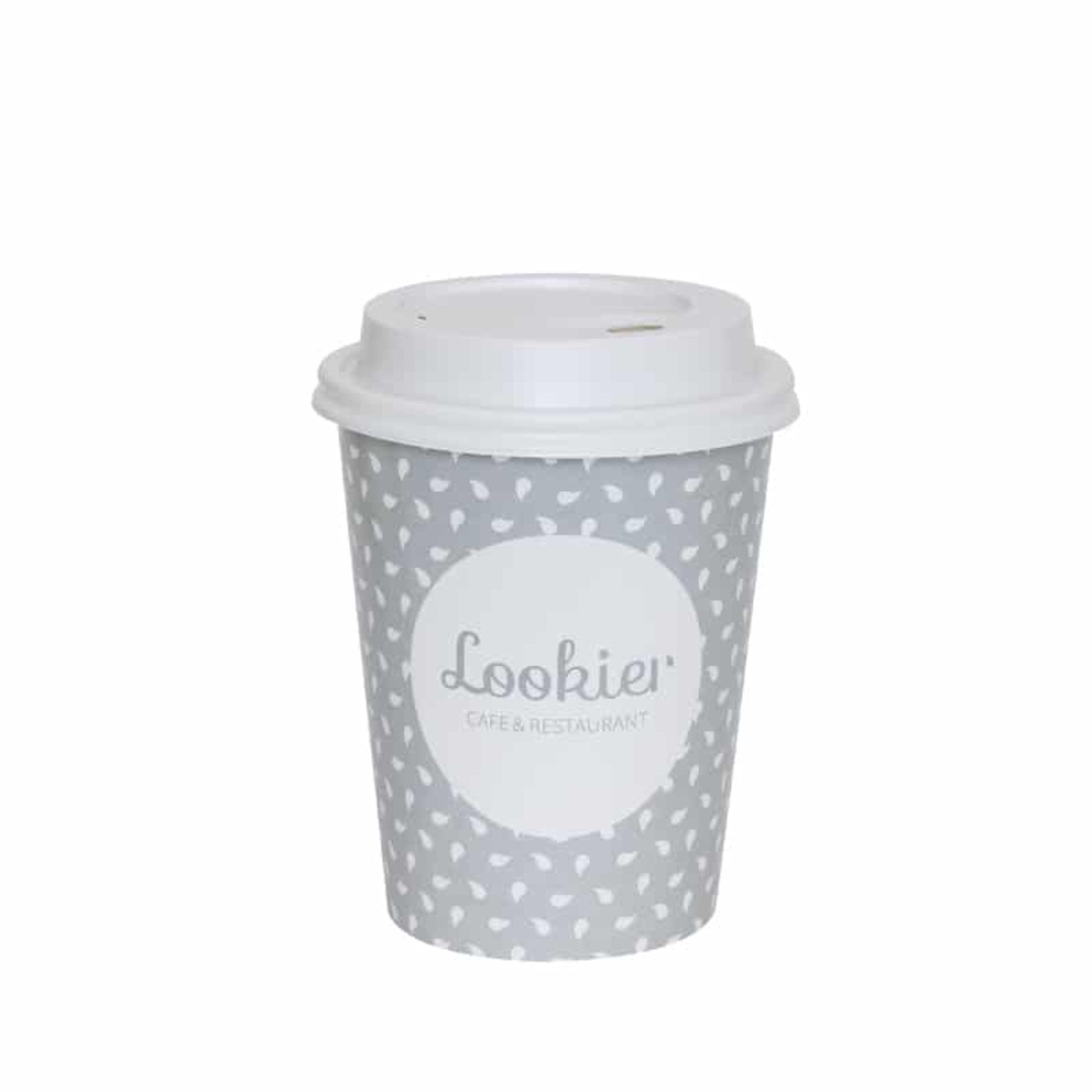 paper coffee cup 350ml - biodegradable with logo