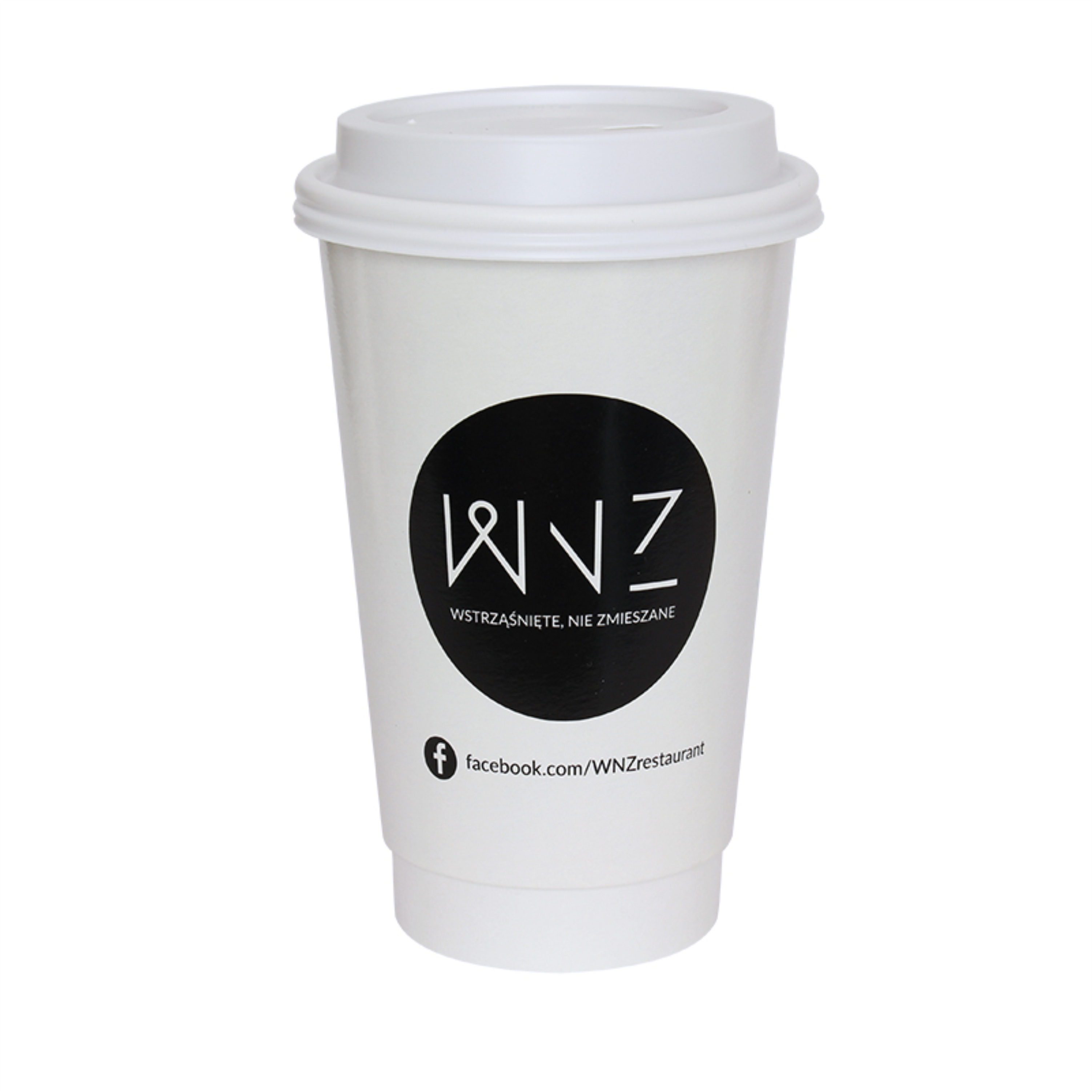 coffee cup paper with thermal wall biodegradable 450 g with logo