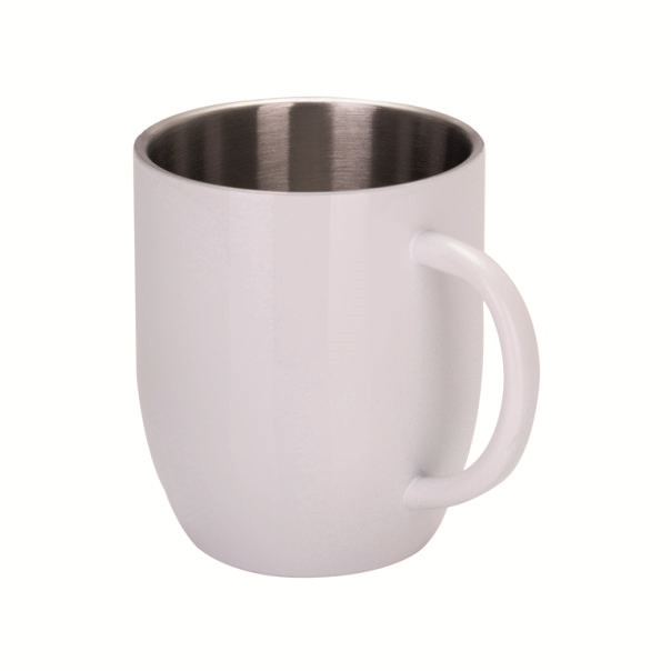 metal mug day 350 ml with logo