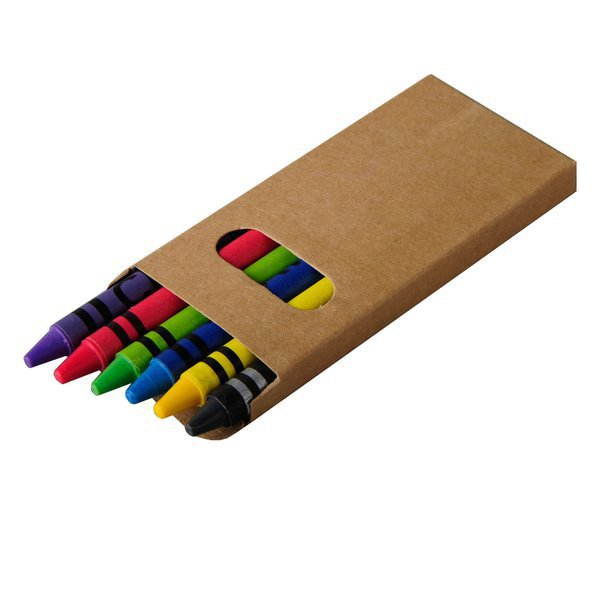 crayon set stripe with logo