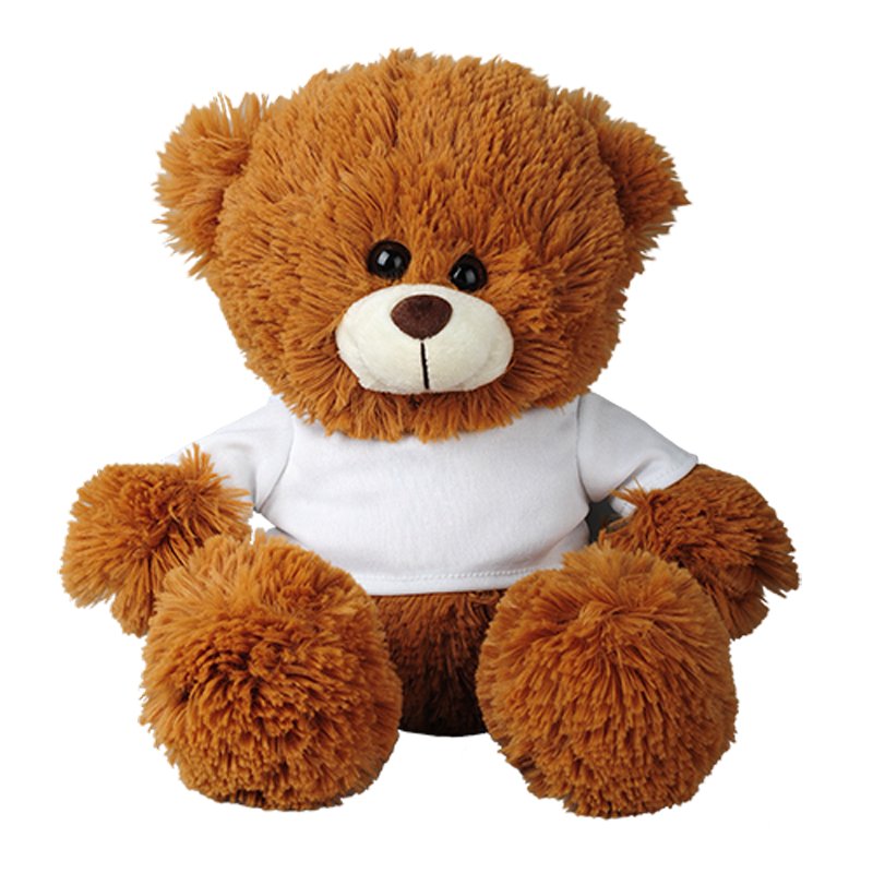 soft plush bear oso with logo