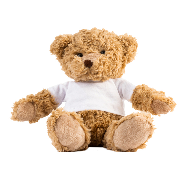 soft plush bear tuddo with logo