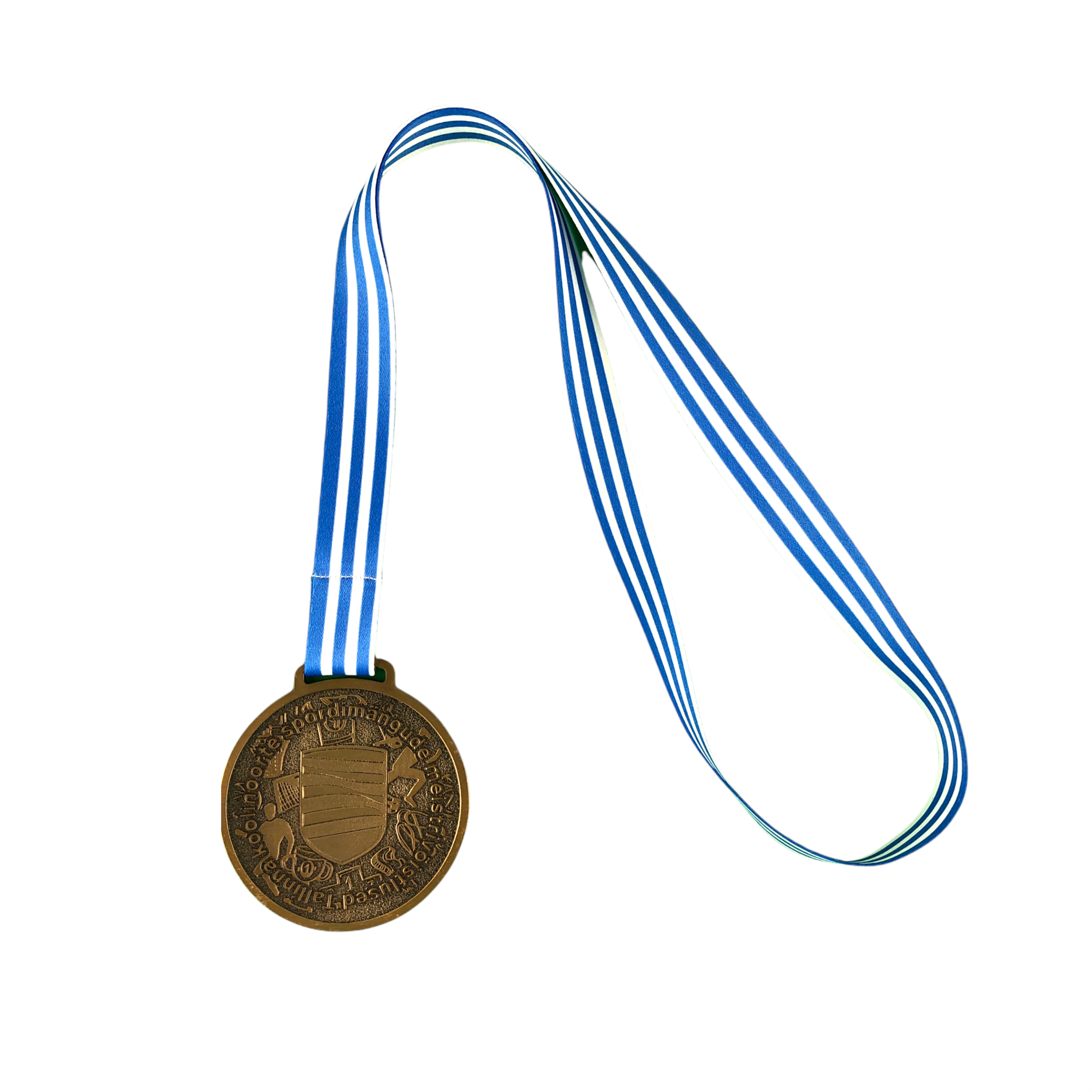 custom-mase medal with lanyard - 2d with logo