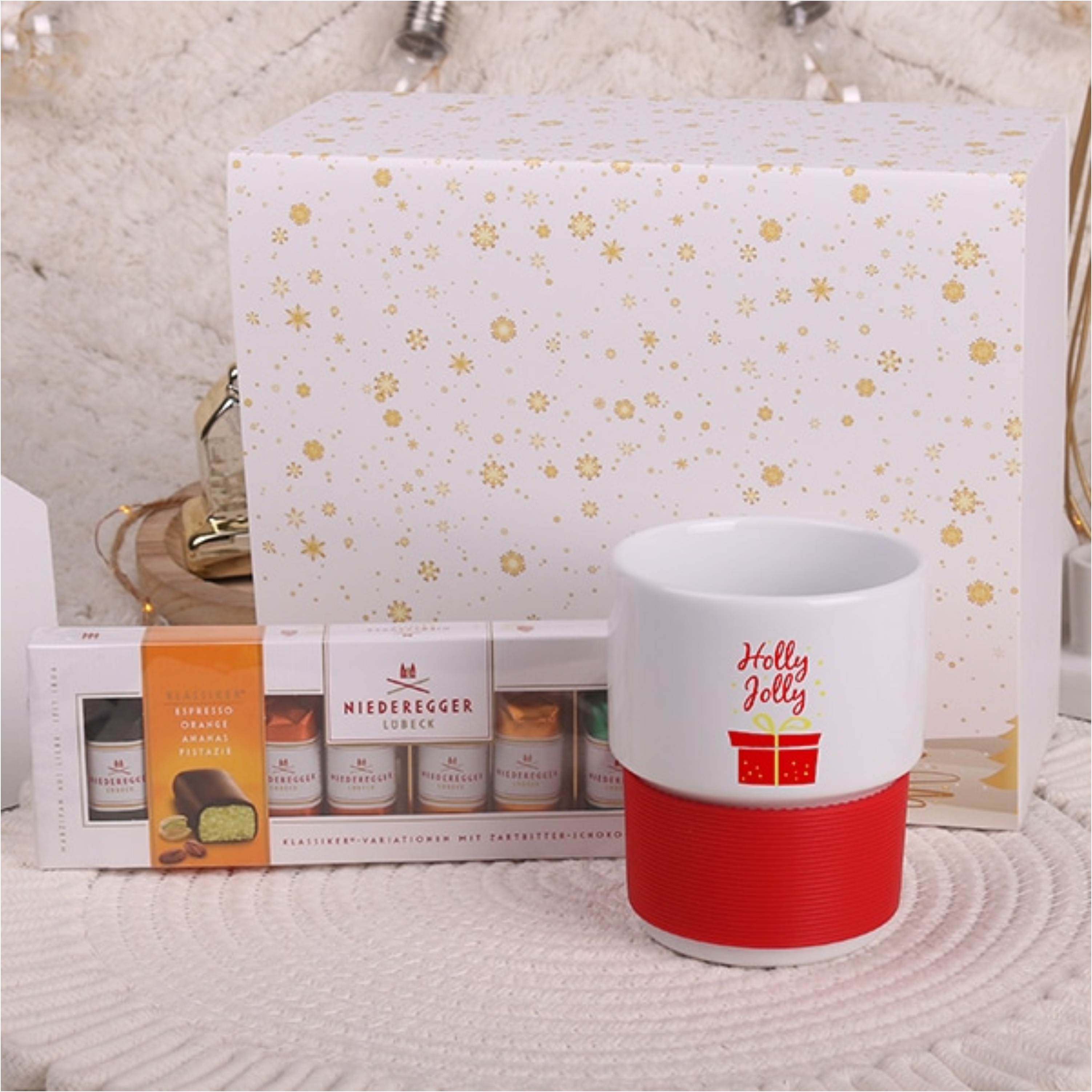 gift set holiday harmony with logo