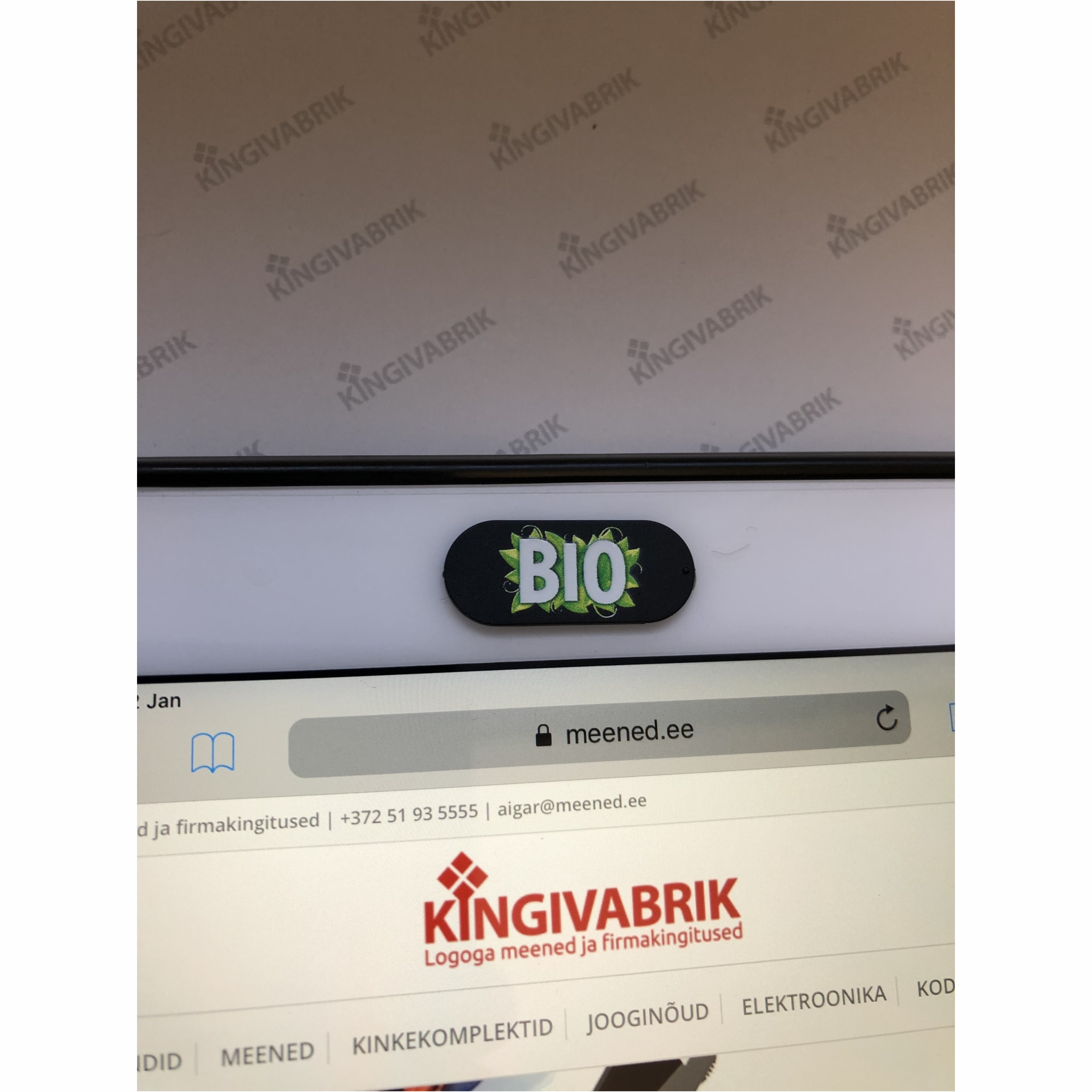 webcamcover mini with logo