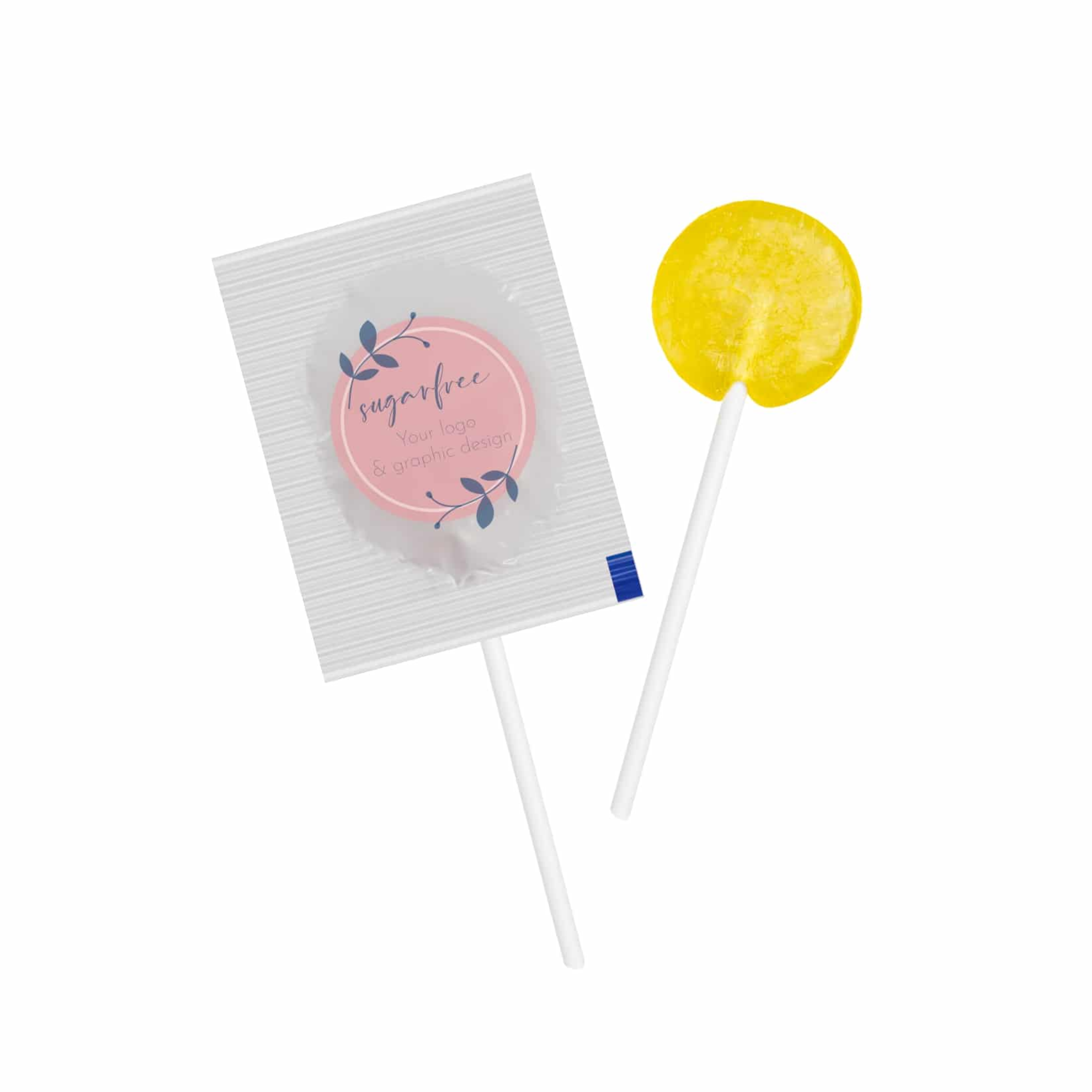 lollipop mini with logo