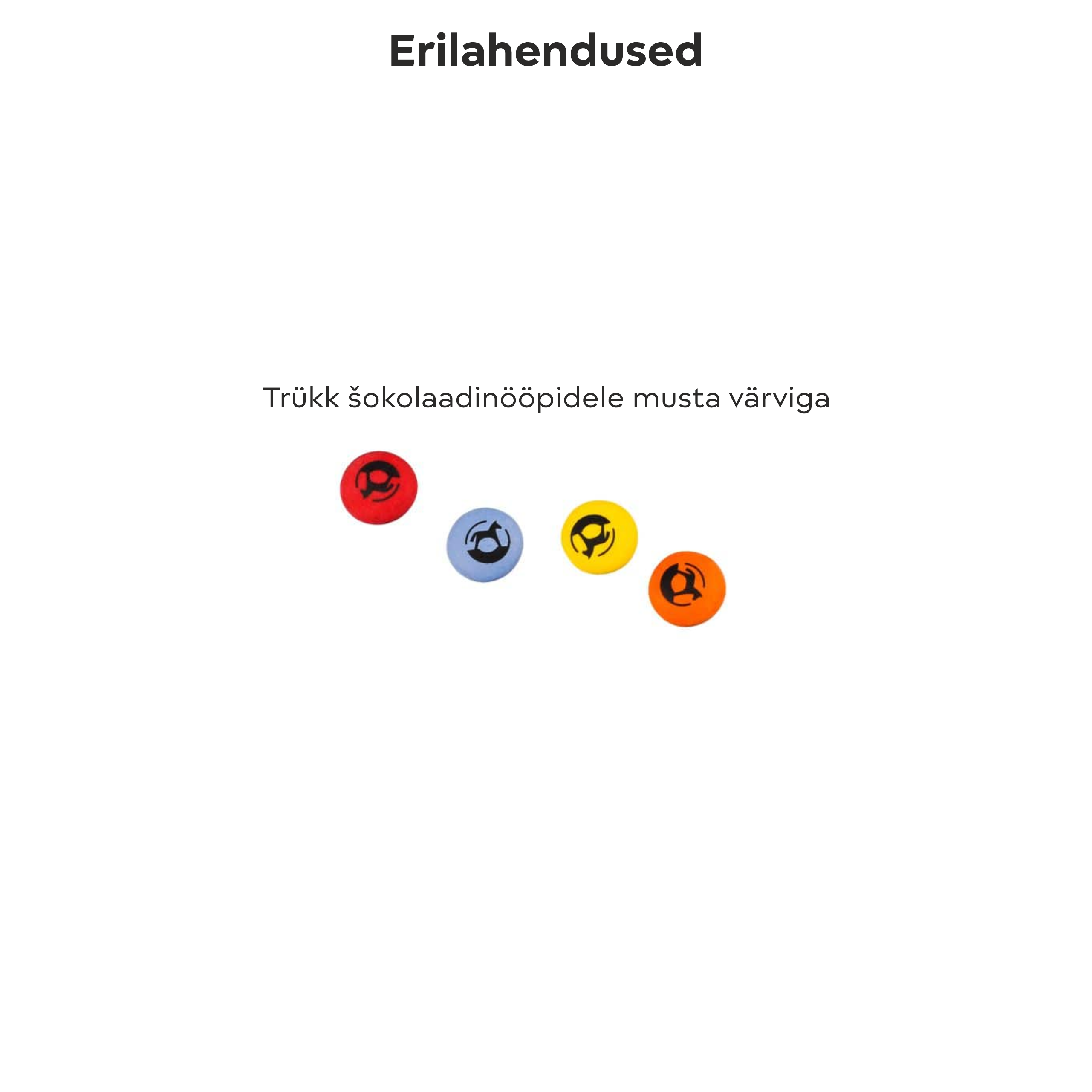 šokolaadinööbid trükiga karbis 12 tk with logo
