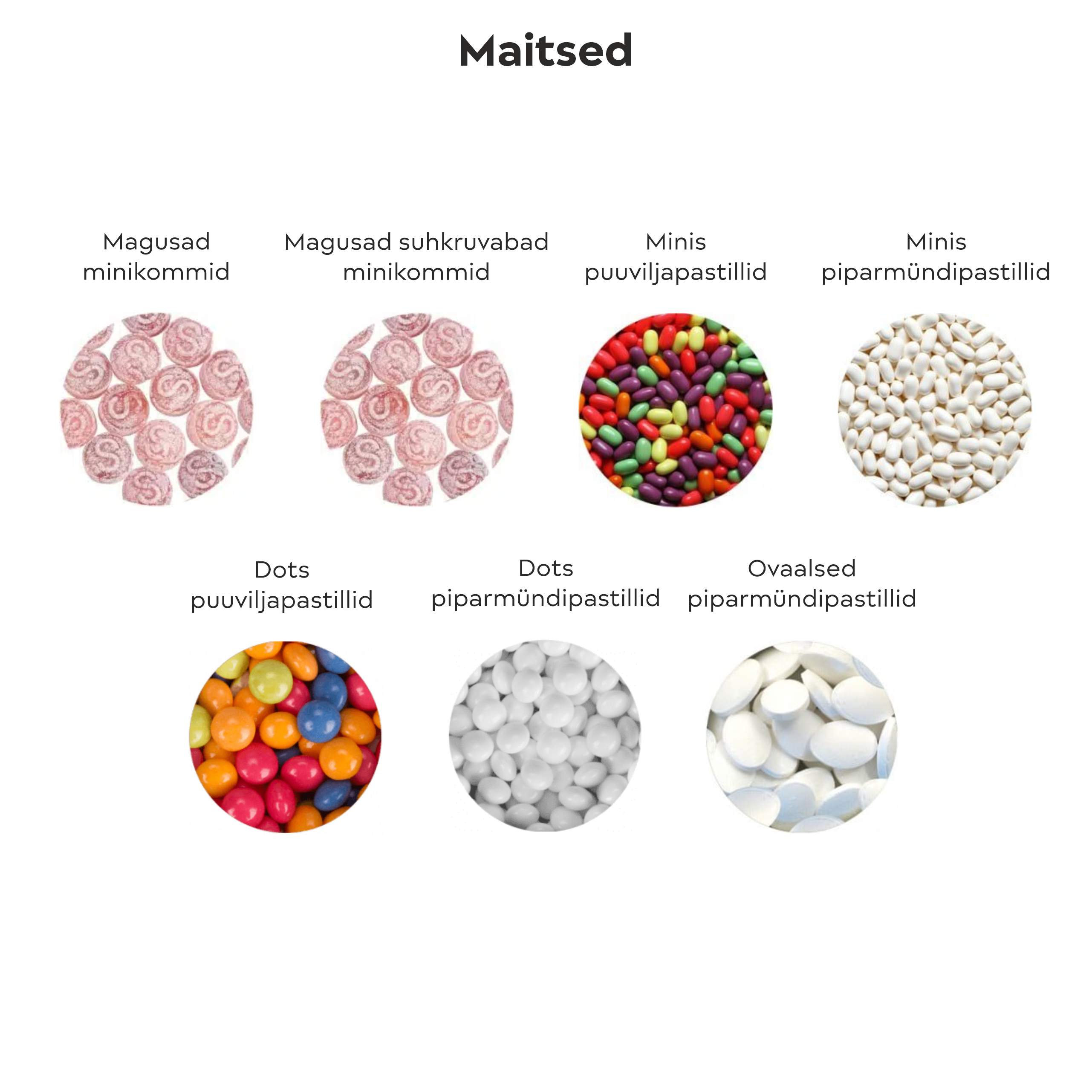 pastillid metallkarbis with logo