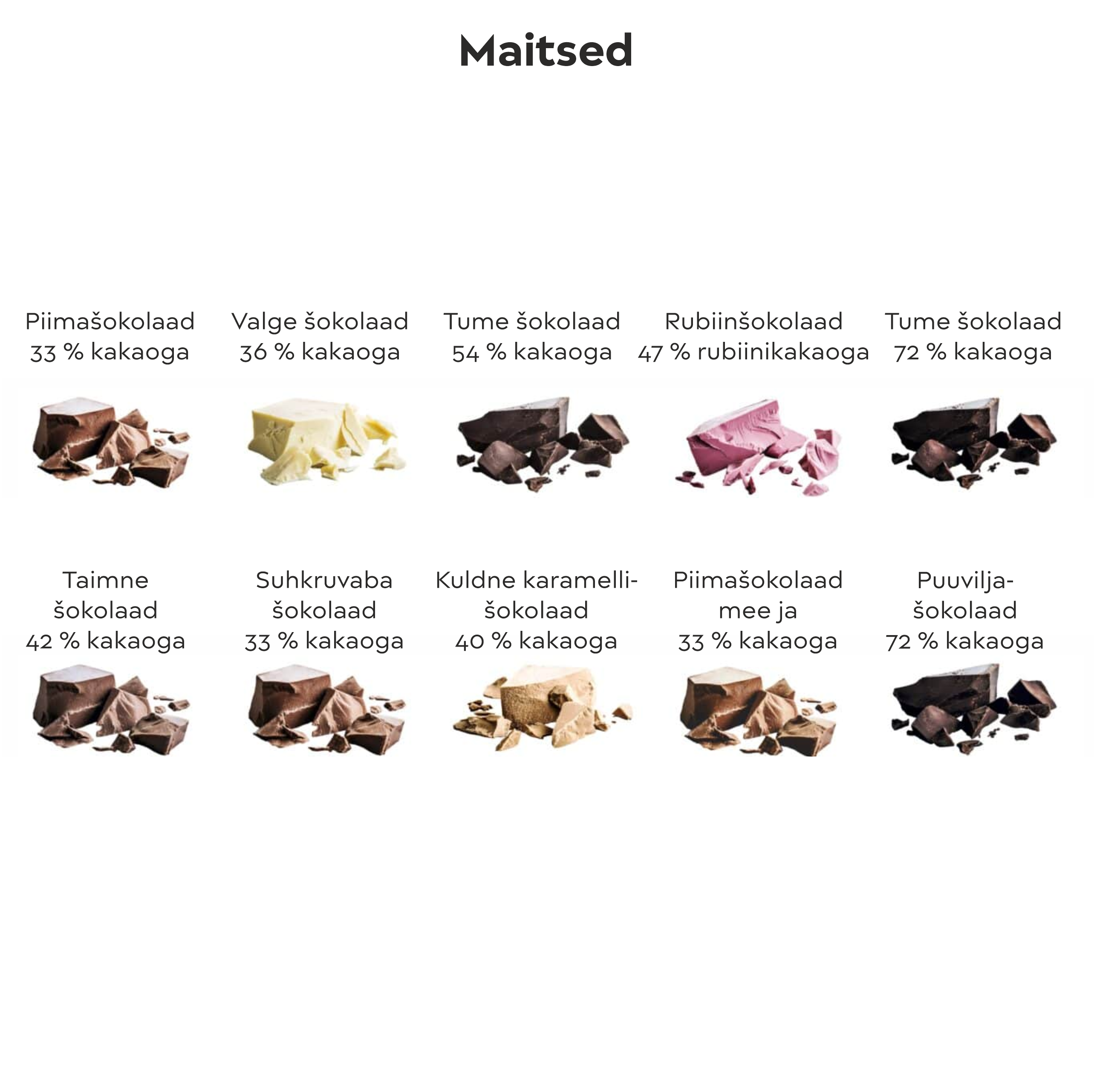 šokolaad flow pack 30 g with logo