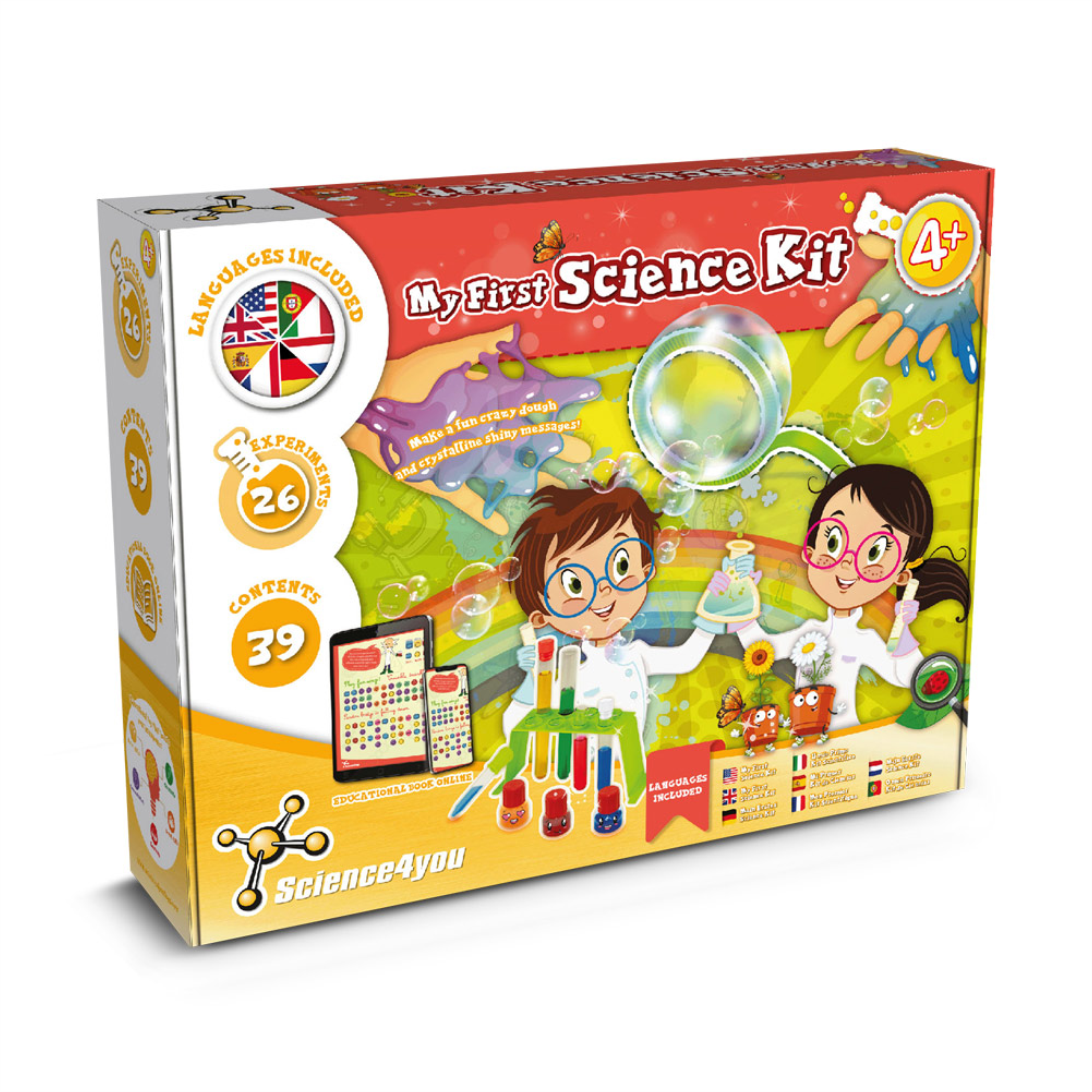 educational game my first science kit with logo