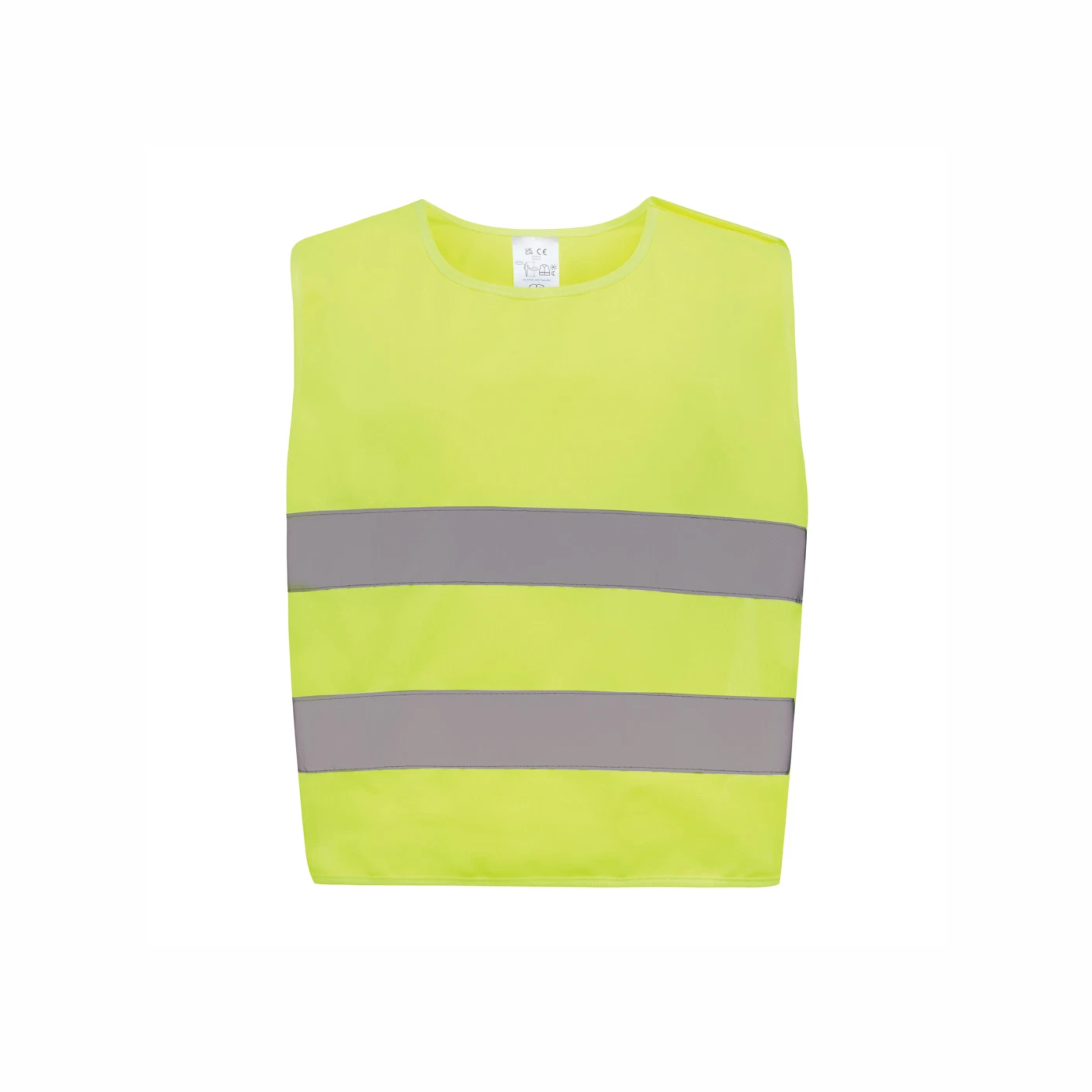 high visibility vest with rubber bands 3-6y kid's with logo