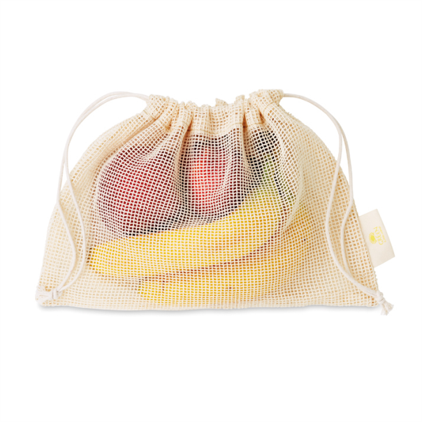 custom-made mesh grocery bag 30x20cm with logo