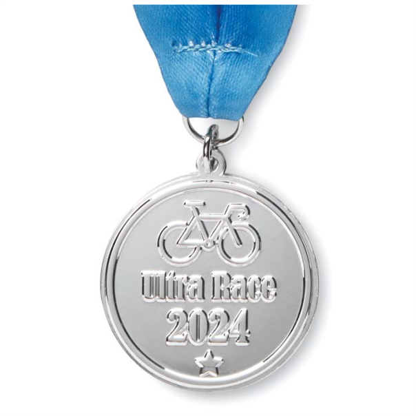 custom-made non enamel relief medal (iron) with logo