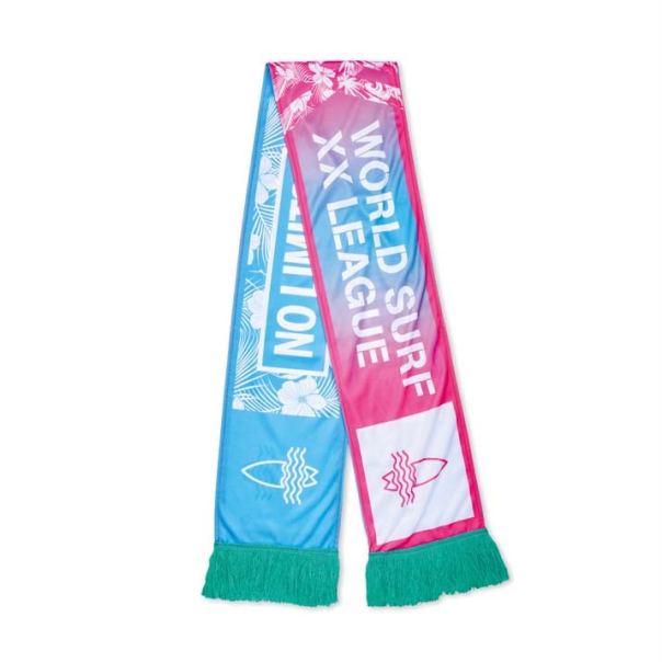 custom-made printed scarf (lycra) with logo